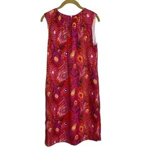 Tory Burch Pink and Orange Sleeveless Dress. NWT